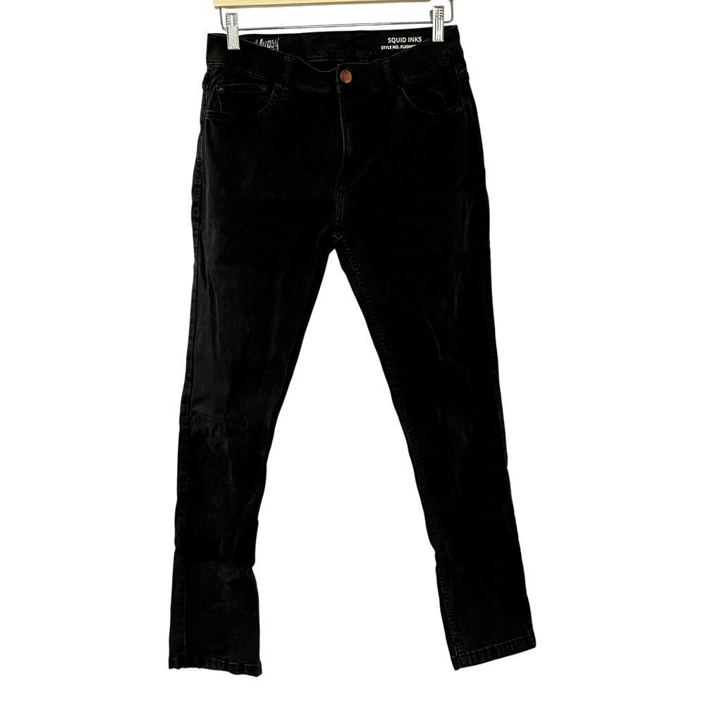Mugsy squid inks 29 x 29 men's black jeans cotton style no. FLX3NSQ casual